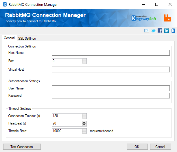 SSIS RabbitMQ Connection Manager